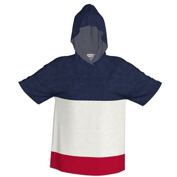 LuLaRoe Tops - LuLaRoe Frankie Short Sleeve Hoodie